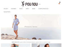 Tablet Screenshot of pounou.com